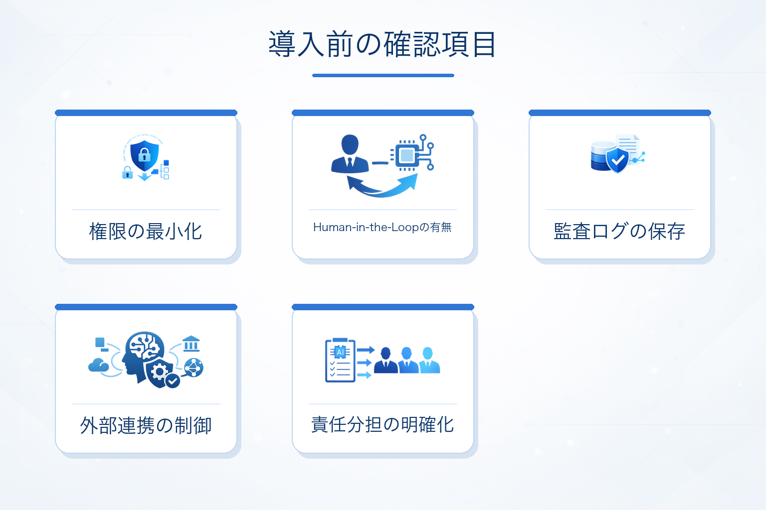 導入前に確認したいセキュリティ基準