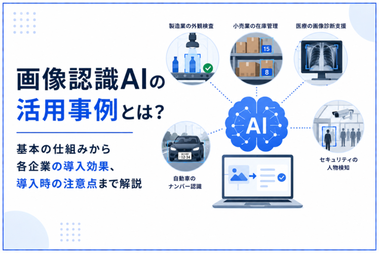 【最新事例12選】画像認識AIの活用事例とは？基本の仕組みから各企業の導入効果、導入時の注意点まで解説